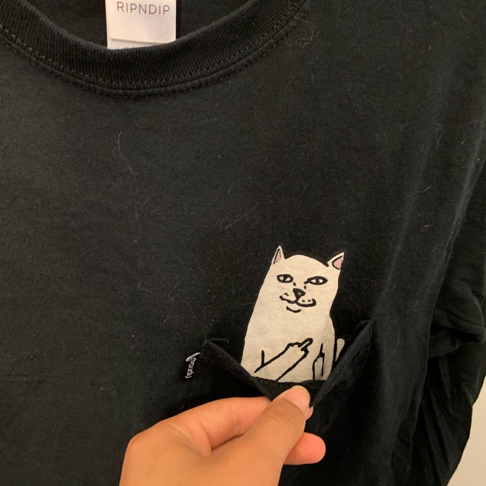 Rip and dip long sleeve